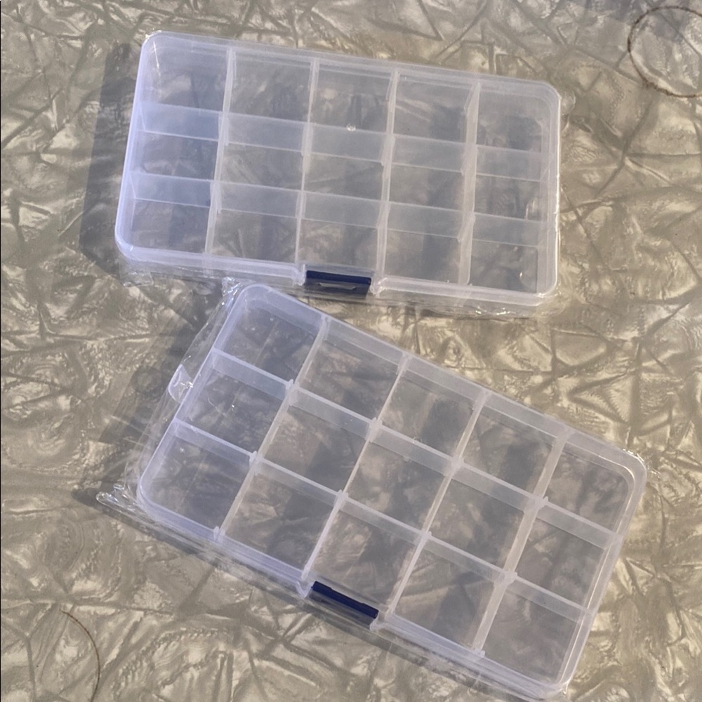 15 Coloured Storage Organizer Box